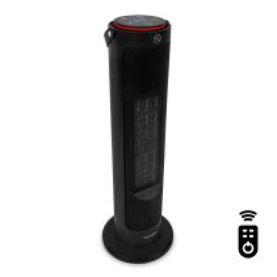 Electric tower fan heater - 2000W - Ceramic| Incl. Remote control