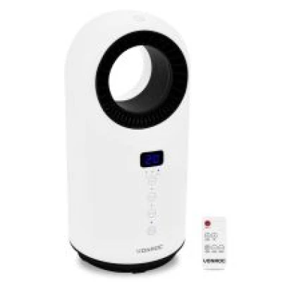 Electric fan heater – 1500W – ceramic – white | bladeless