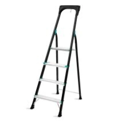 Household ladder PRO – 4 steps – Anti-slip  | Max. capacity 150 kg