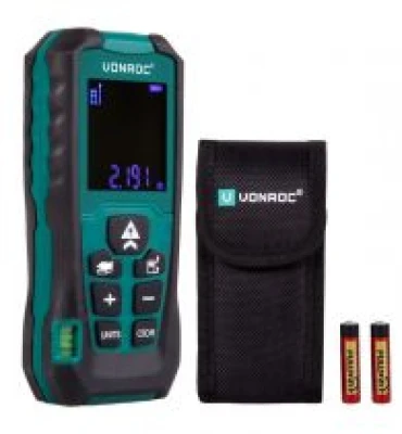 Laser distance meter 60m | Length - volume - area - height - distance 