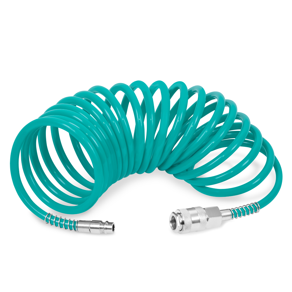 Spiralluftslang 5m – 10 bar | Universal DIN/EURO/ORION