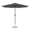 Parasoll Recanati Ø300cm - Premium parasoll | Grå