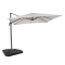 Parasoll Pisogne 300x300cm – Premium parasoll - Beige |Inkl. 4st Parasollplattor 