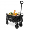 Skrinda – Hopfällbar - Kompakt – 60 kg – 50 L | Svart