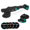 PRO Dual Action Polermaskin 20V – Ø 125mm | Inkl. 2x 2.0Ah batterier, snabbladdare och 5 polerrondeller