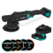 PRO Dual Action Polermaskin 20V – Ø 150 mm | Inkl. 2x 2.0Ah batterier, snabbladdare och 5 polerrondeller