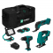 Verktygssats VPower 20V - 2.0Ah | Inkl. 3 Maskiner, 2 batterier och snabbladdare 