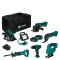 Verktygssats VPower 20V – 4.0Ah | Inkl. 6 maskiner, 2 batterier och snabbladdare 