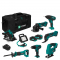 Verktygssats VPower 20V – 4.0Ah | Inkl. 7 maskiner, 2 batterier och snabbladdare 