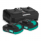 VPower 20V Startpaket | 2x 2.0Ah Batterier & Dubbelladdare