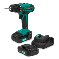 Cordless Drill 20V | Incl. 2x 2.0Ah batteries and charger