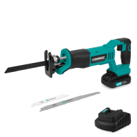 Cordless Reciprocating Saw 20V | Incl. 3 Saw blades - Incl. 2.0Ah battery and charger