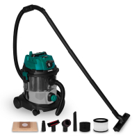 Wet and dry vacuum cleaner 1400W with 20L tank