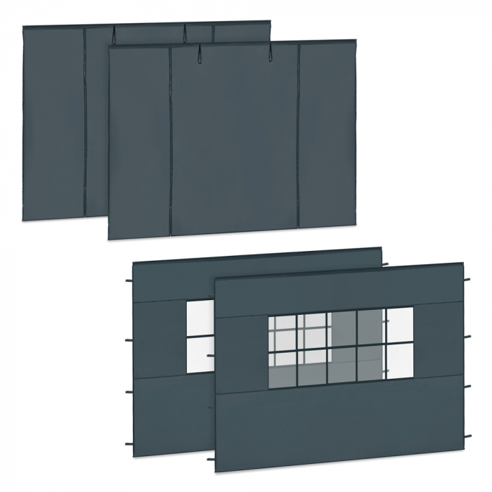 Sidoväggar - För Partytält PT501XX | Grå main product photo