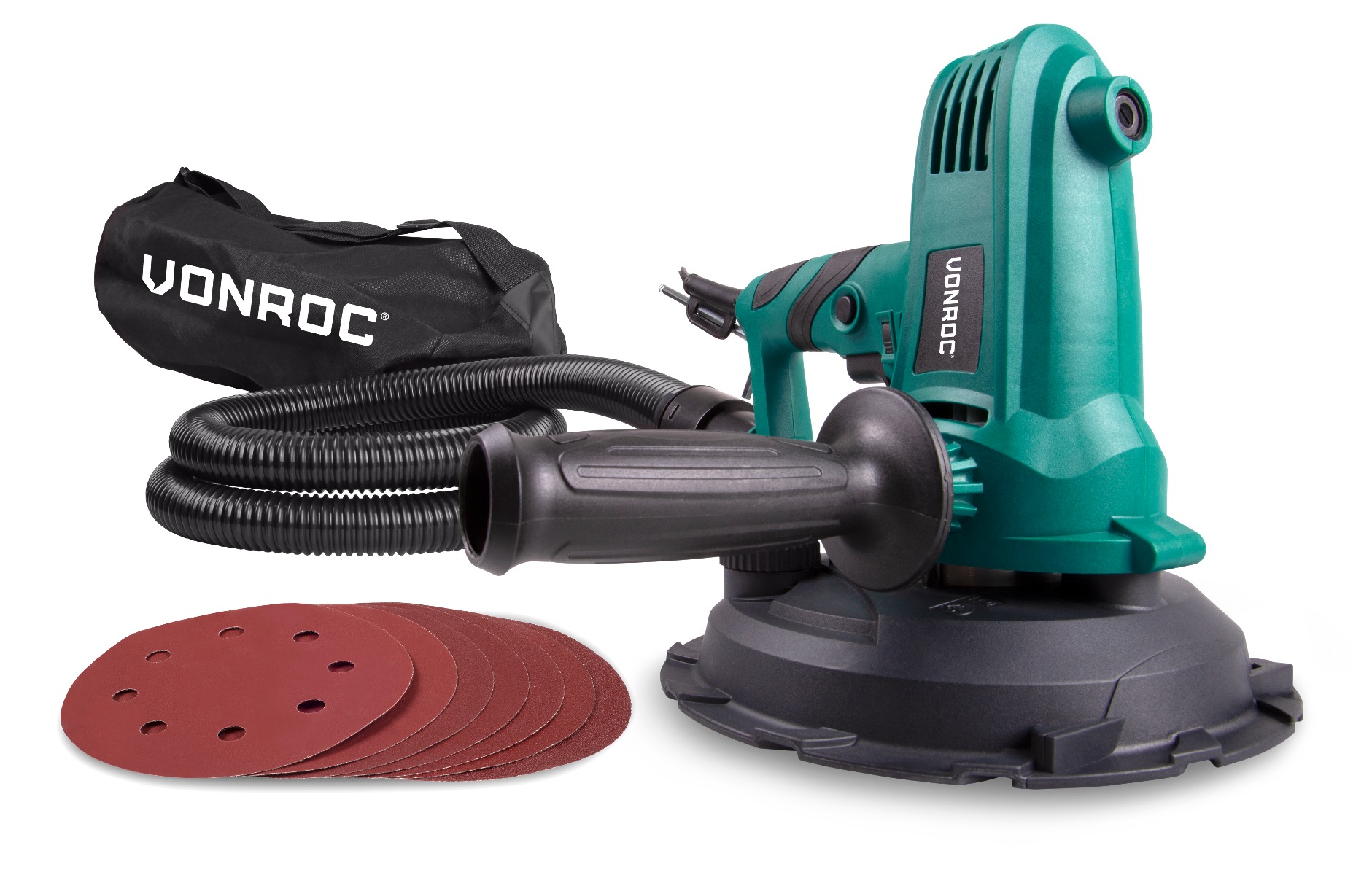 Tak och väggslip 750V – 180mm | Inkl. dammuppsamlare