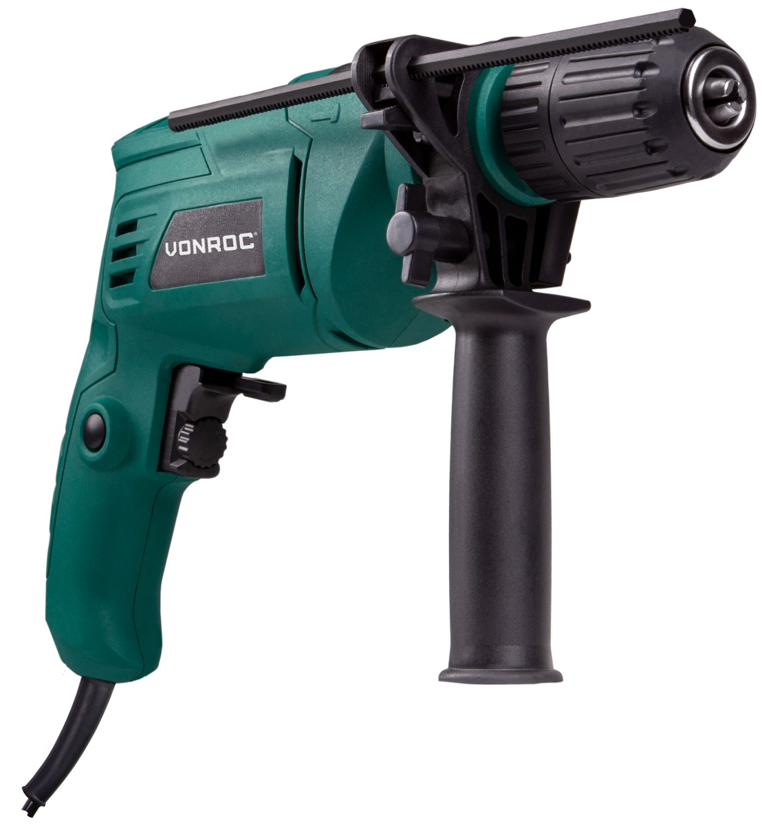 Slagborr 500W | Inkl. Sidohandtag och djupanslag