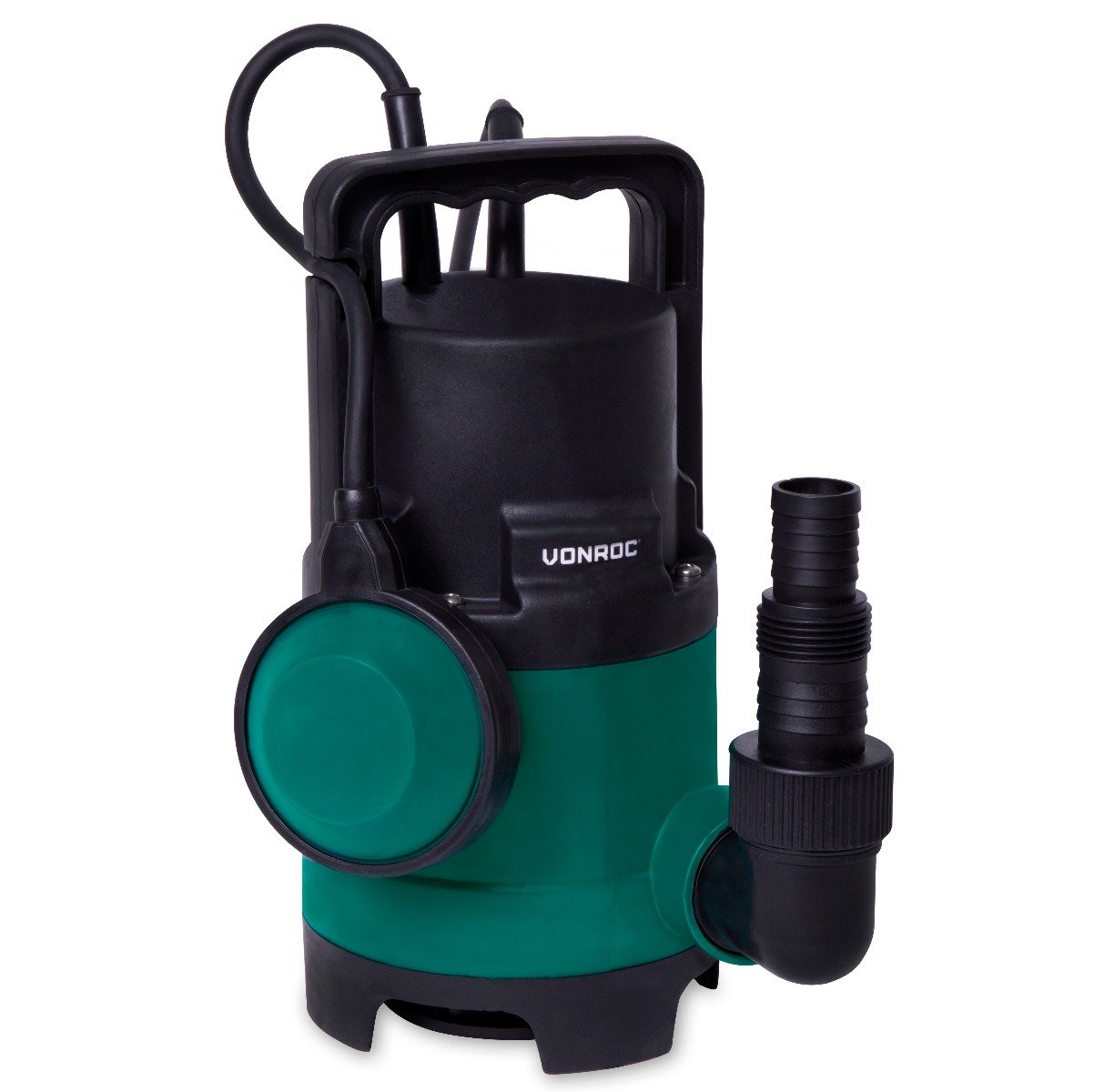 Dränkbar pump 400W – 8000L / h  | För smutsig och rent vatten